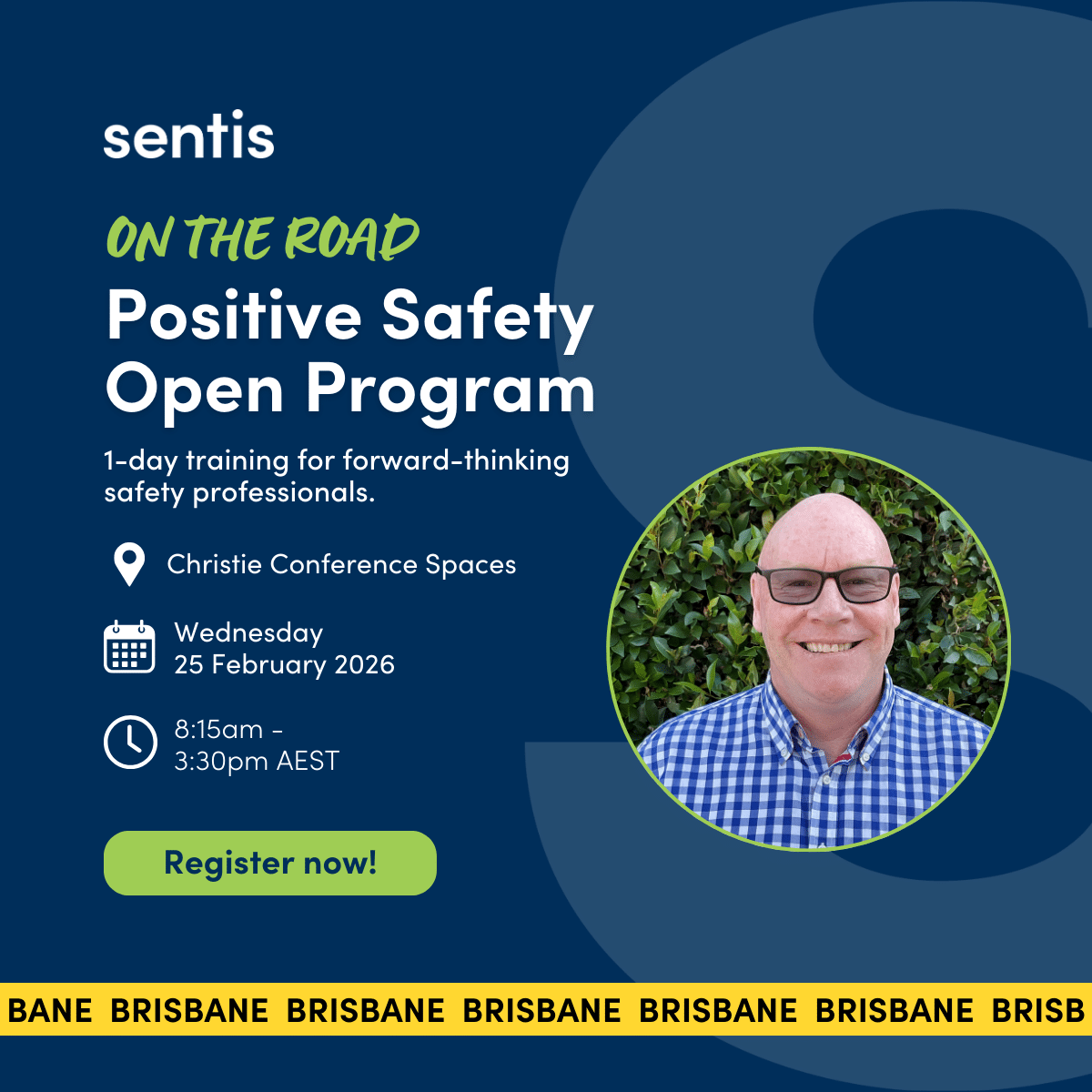 Positive Safety Open Program: Brisbane - Sentis